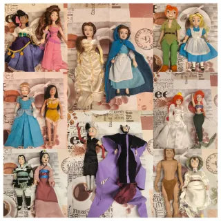 bambole Disney porcellana