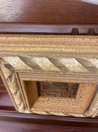 2 Cuadros Óleo Marco Dorado