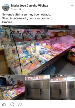 Vitrina charcutería/carnicería 2,50m