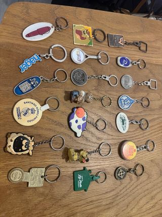 Lote 20 Llaveros Colección Variada