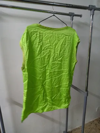 Blusa verde verano talla XL