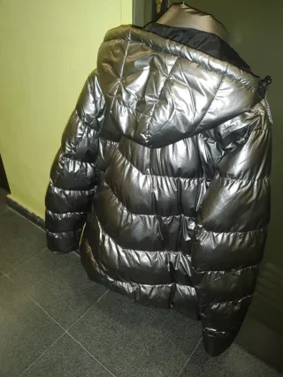 Chaqueta Plumas The North Face Negra/Plateada