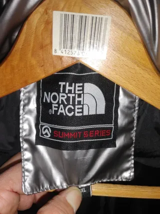 Chaqueta Plumas The North Face Negra/Plateada