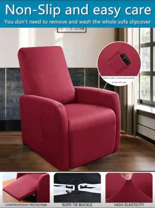 Funda para sillón beige