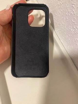 Funda iPhone Apple Negra Original