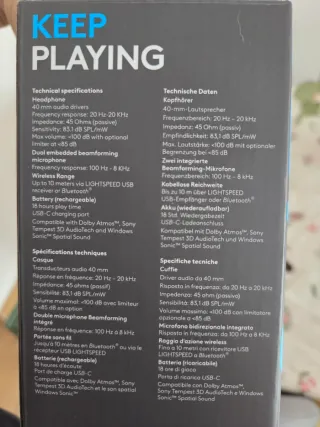 Logitech G435 Auriculares Inalámbricos