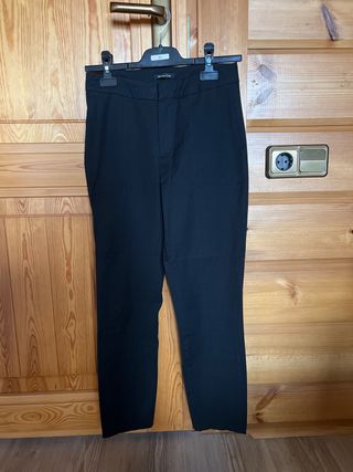 Pantalones Massimo Dutti Negros Talla XS