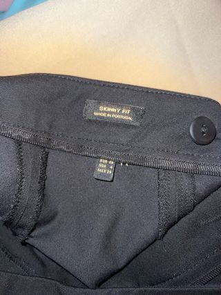 Pantalones Massimo Dutti Negros Talla XS