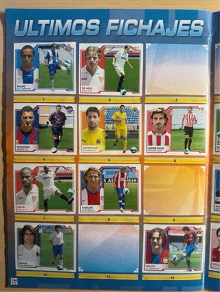 Álbum Cromos Liga Este 2007-2008