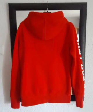 Superdry Hoodie capucha y cremallera Track&Field M