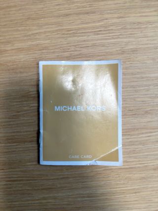 Bolso Michael Kors Rojo Dorado