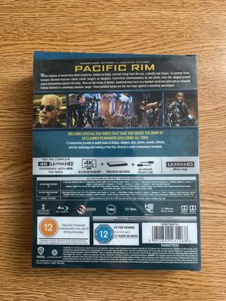 Pacific Rim steelbook coleccionista 4K UHD Blu-ray