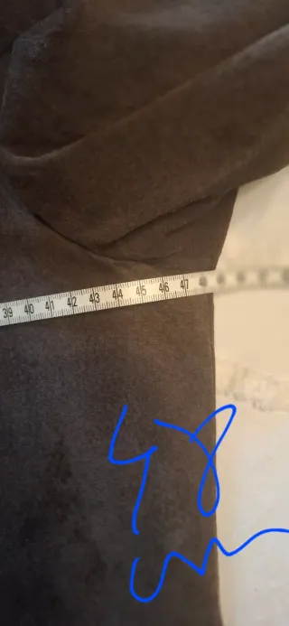 Chaqueta de piel 100% marrón