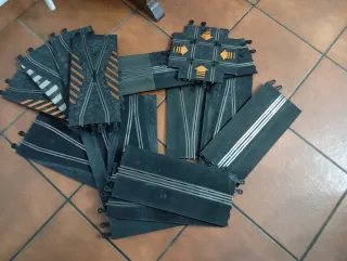 Lote Scalextric: Pistas, mandos y más