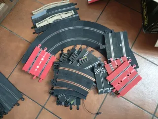 Lote Scalextric: Pistas, mandos y más