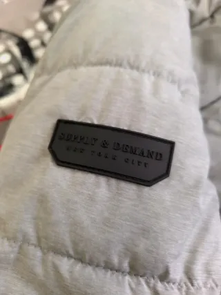 Chaquetón Supply & Demand Negro