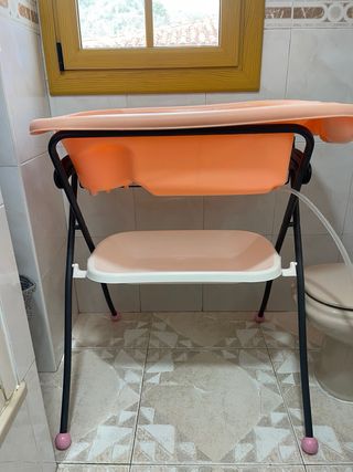 Bañera para bebé con soporte