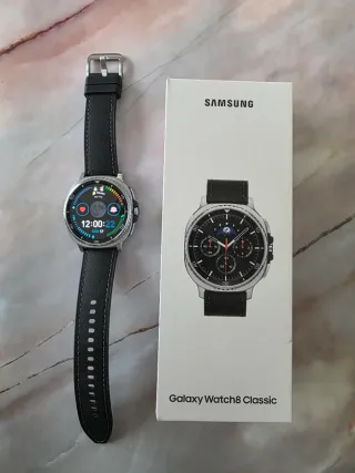 Samsung Galaxy Watch8 Classic LTE Negro/Plata