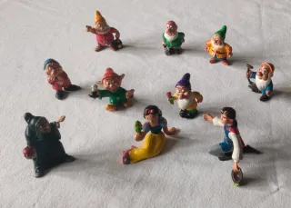 10 Figuras PVC Blancanieves y los 7 Enanitos