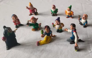 10 Figuras PVC Blancanieves y los 7 Enanitos