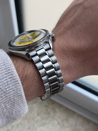 Omega Speedmaster Schumacher Automático Amarillo