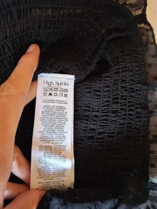 Vestido negro High Spirits Talla 36 y 38