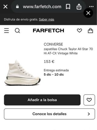 Converse Chuck Taylor All Star Plataforma