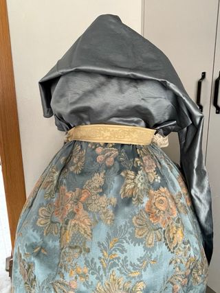 Vestido Niña Siglo XIX Tapicería + retal corpiño