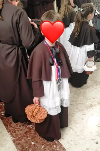 Túnica monaguillo Buen Fin niñ@ Talla Única