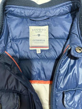 Cazadora Studio Classics azul chico