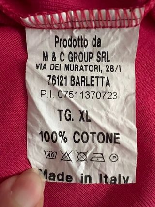 Polo donna rosa con bottoni