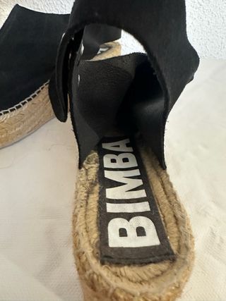 Cuñas Bimba y Lola Esparto Negras