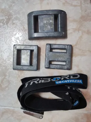 Cinturón de buceo con pesos