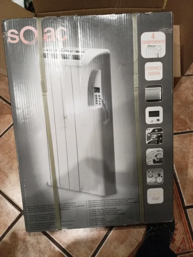 Radiatore Solac 4 e 8 componenti sigillato