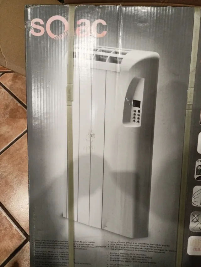 Radiatore Solac 4 e 8 componenti sigillato