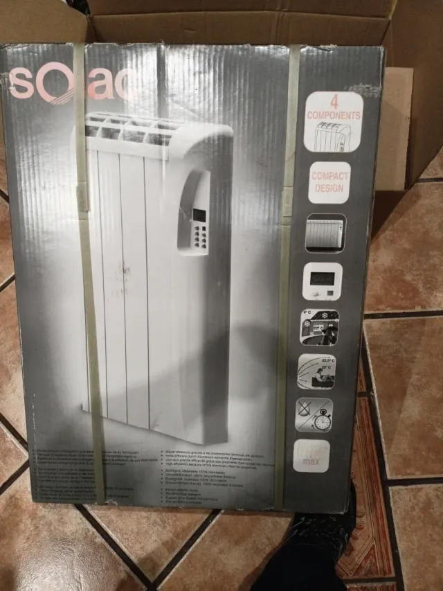 Radiatore Solac 4 e 8 componenti sigillato