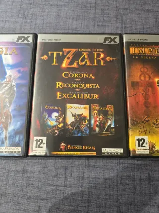 Lote 3 Juegos PC Clásicos FX Interactive