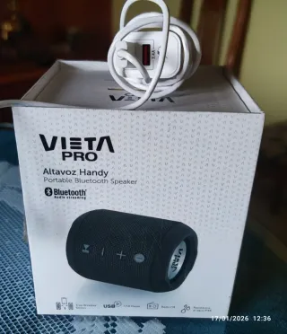 Altavoz Vieta Negro