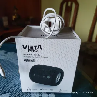 Altavoz Vieta Negro