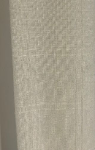 Cortinas de cocina color crudo + bandó