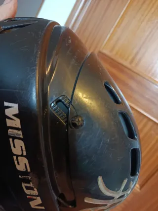 Casco de hockey Mission negro