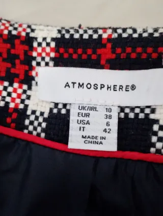 Chaqueta cuadros azul y rojo