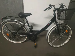 Bicicleta Paseo Toplife Negra