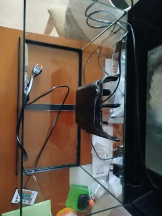 Pecera 20-30L con calentador y filtro