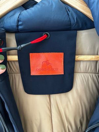 Chaquetón azul hombre