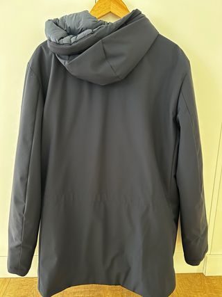 Chaquetón azul hombre