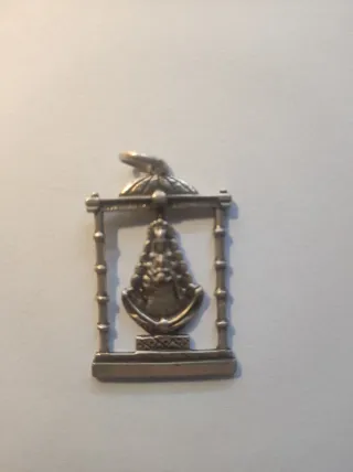 Colgante Plata Antiguo Religioso