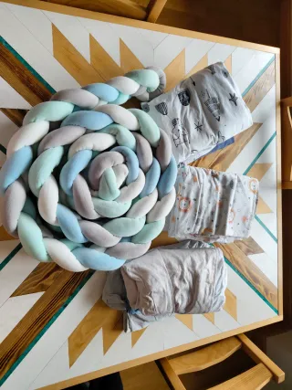 Conjunto sábanas de cuna