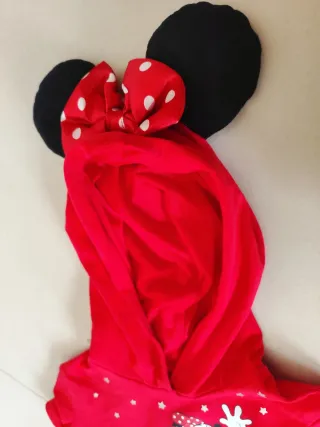 Vestido Minnie Mouse Disney 4/5 anos