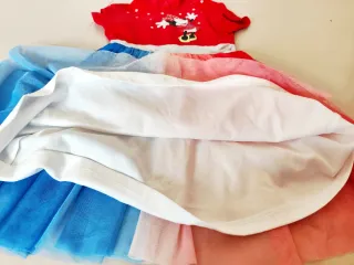 Vestido Minnie Mouse Disney 4/5 anos